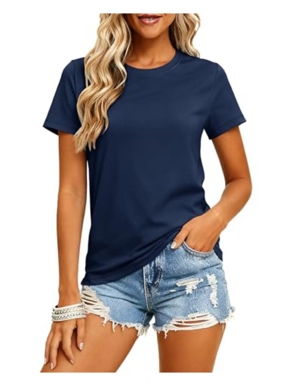 Quick Dry Short Sleeve Athletic T-Shirt UPF 50+ Yoga Running Workout Tee